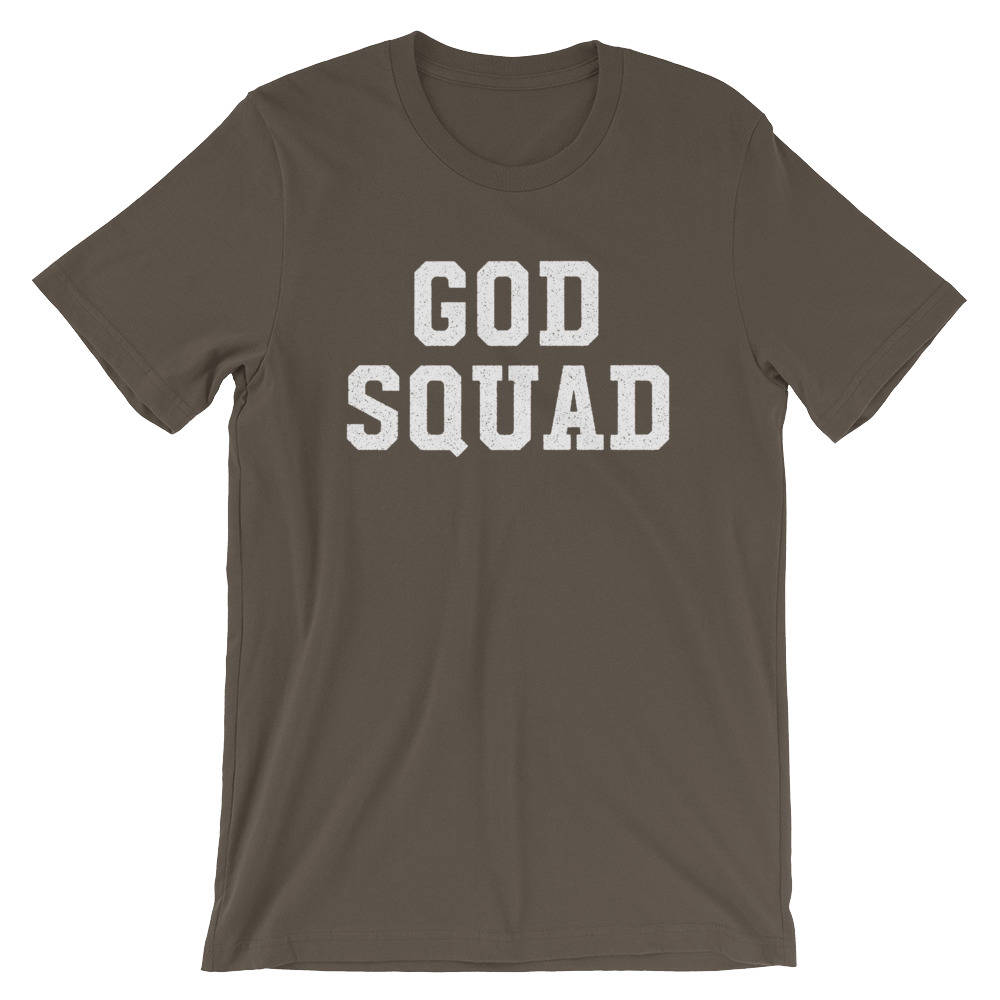 God Squad Unisex Shirt - Christian Shirts, Jesus Christian Tee, Pastor Gift, Christian T-Shirts, Pastor Shirt, Whole Lot Of Jesus - Stag & Peach Co