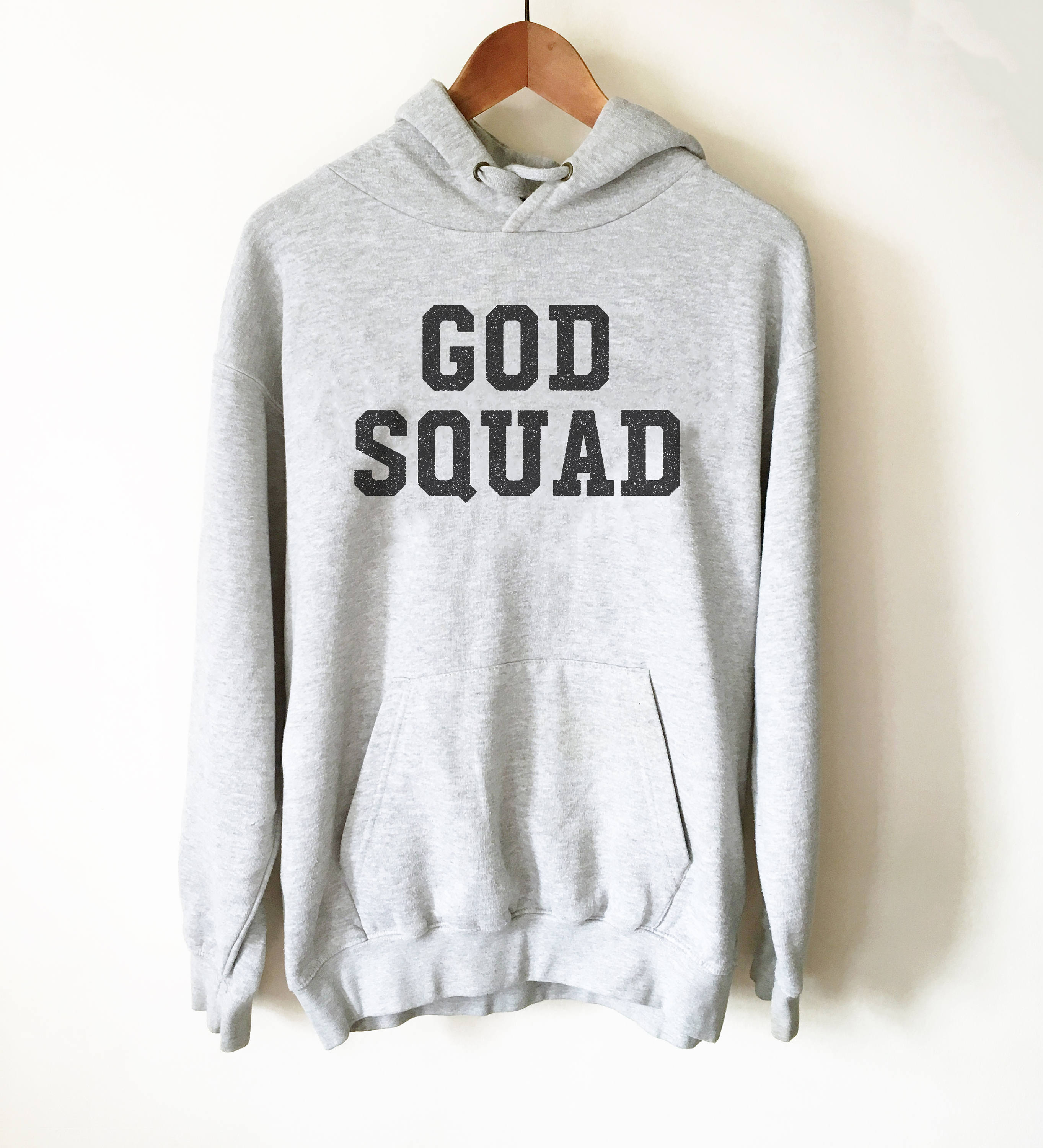 God Squad Hoodie - Christian Shirts, Jesus Christian Tee, Pastor Gift, Christian T-Shirts, Pastor Shirt, Whole Lot Of Jesus, Jesus Shirt