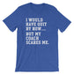 My Coach Scares Me Unisex Shirt - Funny Workout Shirt, Cute Workout Shirts, Workout Gifts, Gym Shirts, Fitness Shirt, Funny Workout