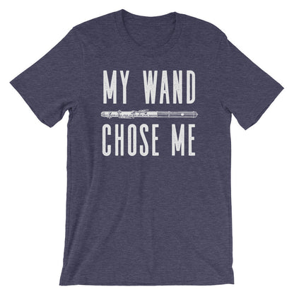 My Wand Chose Me Unisex Shirt - Flute Shirt, Flute Gift, Musician Gift, Band T-Shirts, Music Shirt, Music Teacher Shirt