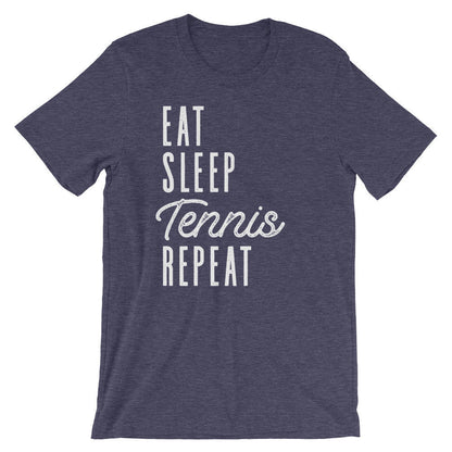 Eat Sleep Tennis Repeat Unisex Shirt - Tennis Gifts, Tennis T-Shirt, Tennis Coach Gift, Table Tennis, Tennis Player Gift, Tennis Fan