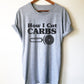 How I Cut Carbs Unisex Shirt - Foodie Gift, Food TShirt, Junk Food Shirt, Love Carbs, Feed Me Carbs, Pizza Lover Shirt, Food Lover Shirt