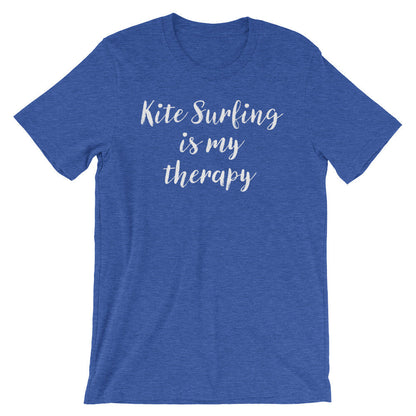 Kite Surfing Is My Therapy Unisex Shirt - Kitesurf Shirt, Kitesurf Gift, Kite Surf Shirt, Kite Surf Gift, Kite Shirt, Beach Shirt