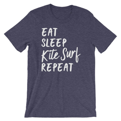 Eat Sleep Kite Surf Repeat Unisex Shirt - Kitesurf Shirt, Kitesurf Gift, Kite Surf Shirt, Kite Surf Gift, Kite Shirt, Beach Shirt