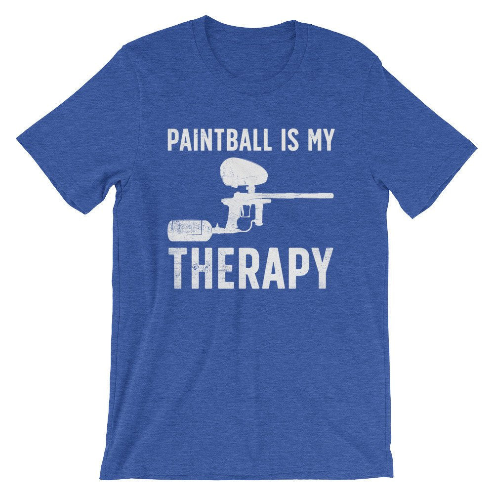 Paintball Is My Therapy Unisex Shirt - Paintball Shirt, Paintball Gift, Bachelor Party Shirt, Bachelorette Party Shirt, Team T-Shirts