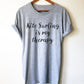 Kite Surfing Is My Therapy Unisex Shirt - Kitesurf Shirt, Kitesurf Gift, Kite Surf Shirt, Kite Surf Gift, Kite Shirt, Beach Shirt