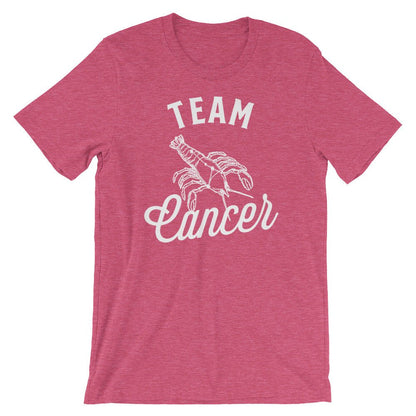 Team Cancer Unisex Shirt - Cancer Zodiac, Astrology Shirt, Astrology Gifts, Constellation, Astronomy Gifts, Horoscope, Zodiac Sign, Zodiac