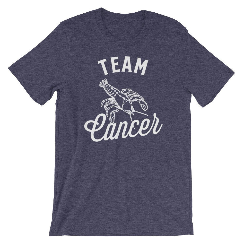 Team Cancer Unisex Shirt - Cancer Zodiac, Astrology Shirt, Astrology Gifts, Constellation, Astronomy Gifts, Horoscope, Zodiac Sign, Zodiac