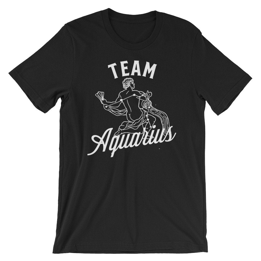 Team Aquarius Unisex Shirt -Astrology Shirt, Astrology Gifts, Constellation, Astronomy Gifts, Horoscope, Zodiac Sign, Zodiac Shirt, Aquarius