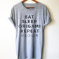 Eat Sleep Origami Repeat Unisex Shirt - Origami Shirt, Origami Gift, Crafts Shirt, Craft Gift, Art Shirt, Geometric Shirt, Art Teacher Shirt
