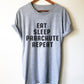 Eat Sleep Parachute Repeat Unisex Shirt - Skydiving Shirt, Skydiving Gift, Parachute Shirt, Rigger Shirt, Adventure Shirt, Adrenaline Junkie