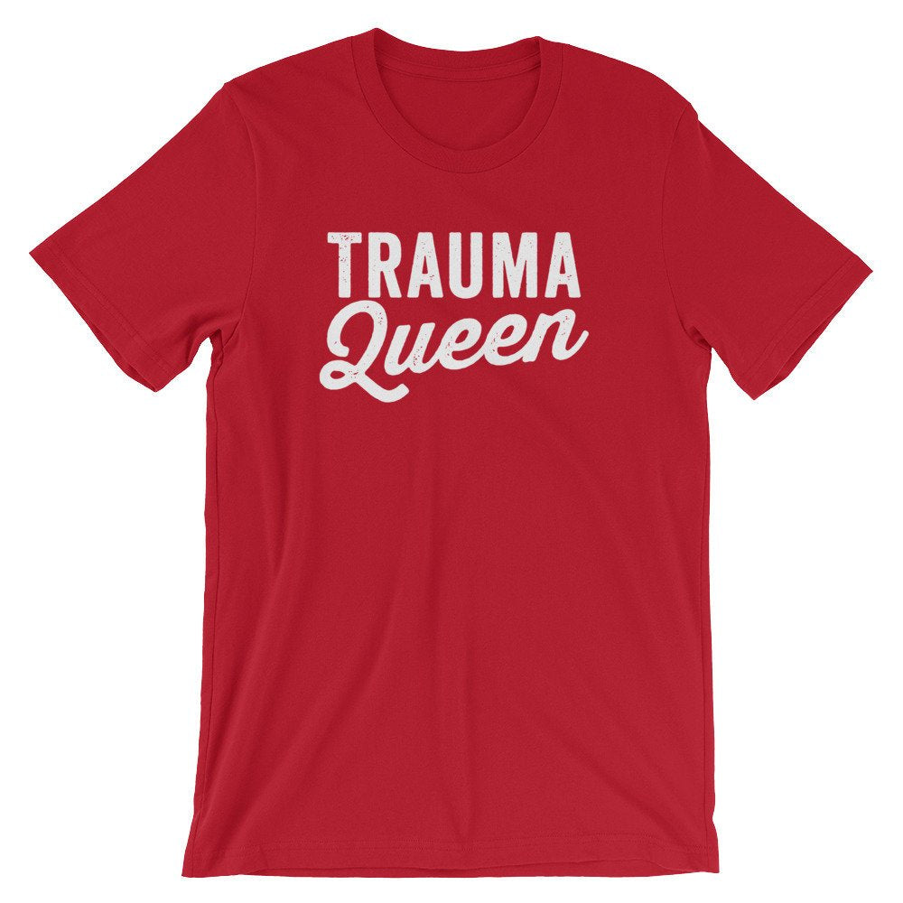 Trauma Queen Unisex Shirt - Paramedic Shirt, Paramedic Gift, EMT Gifts, EMT Shirt, First Responder Gift, EMT Graduation, Emergency Nurse - Stag & Peach Co
