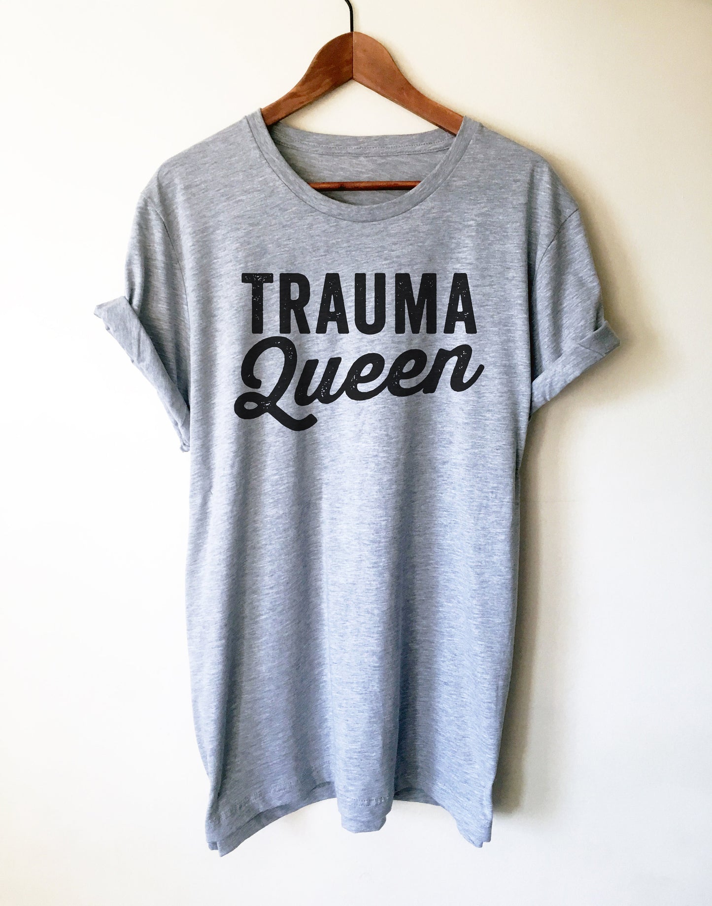 Trauma Queen Unisex Shirt - Paramedic Shirt, Paramedic Gift, EMT Gifts, EMT Shirt, First Responder Gift, EMT Graduation, Emergency Nurse
