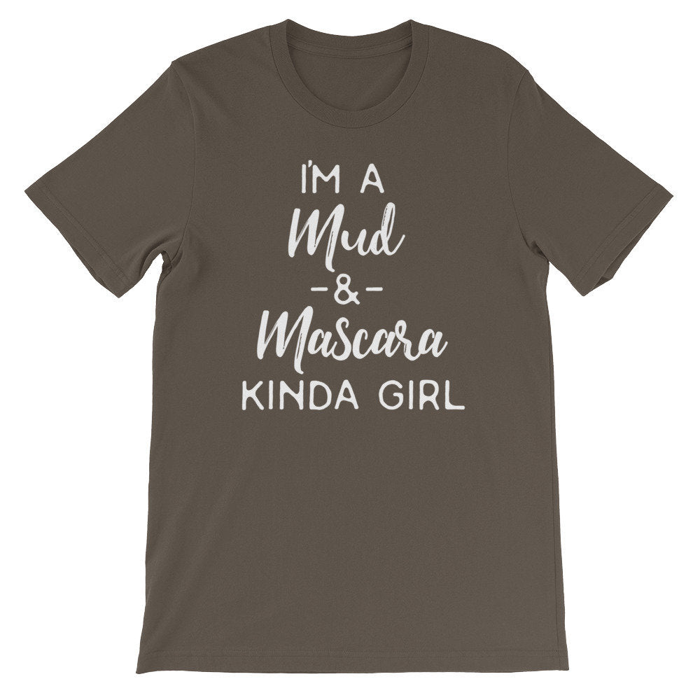 I'm A Mud & Mascara Kinda Girl Unisex Shirt - Mudding Shirt, Off Roading Shirt, Country Shirt, 4X4 Shirt, Southern Girl Shirt - Stag & Peach Co