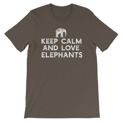 Keep Calm & Love Elephants Unisex