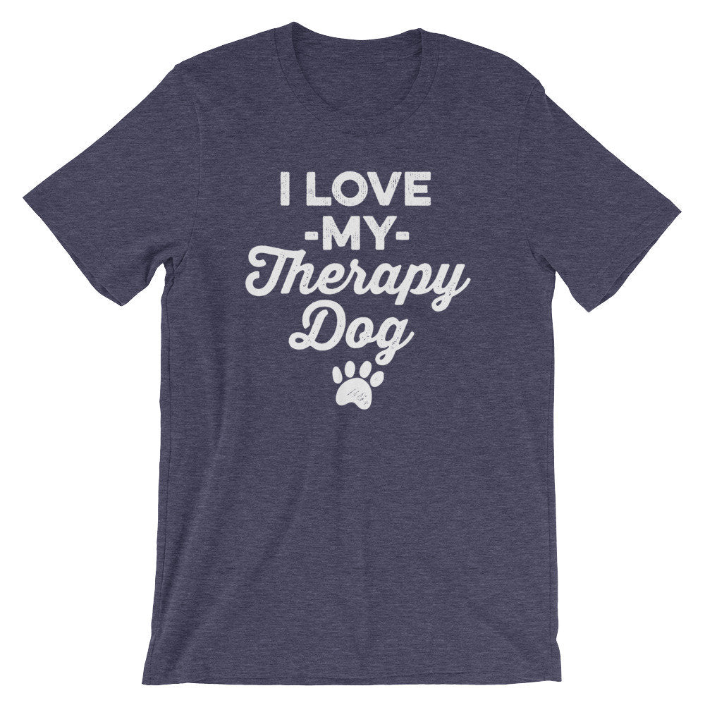 I Love My Therapy Dog Unisex