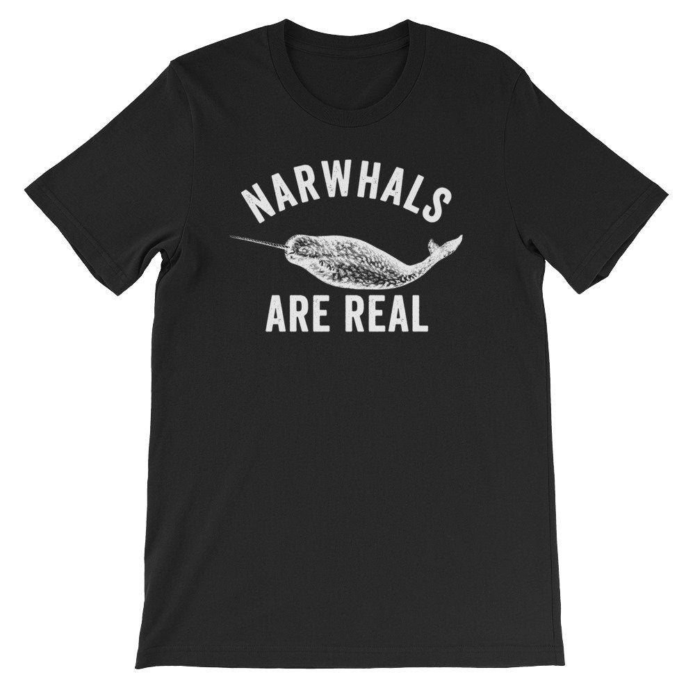 Narwhals Are Real Unisex Shirt - Stag & Peach Co