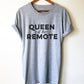 Queen Of The Remote Unisex Shirt - tv Shirt, tv Gift, tv Show Shirt, Television Shirt, Television Gift, Reality tv Shirt