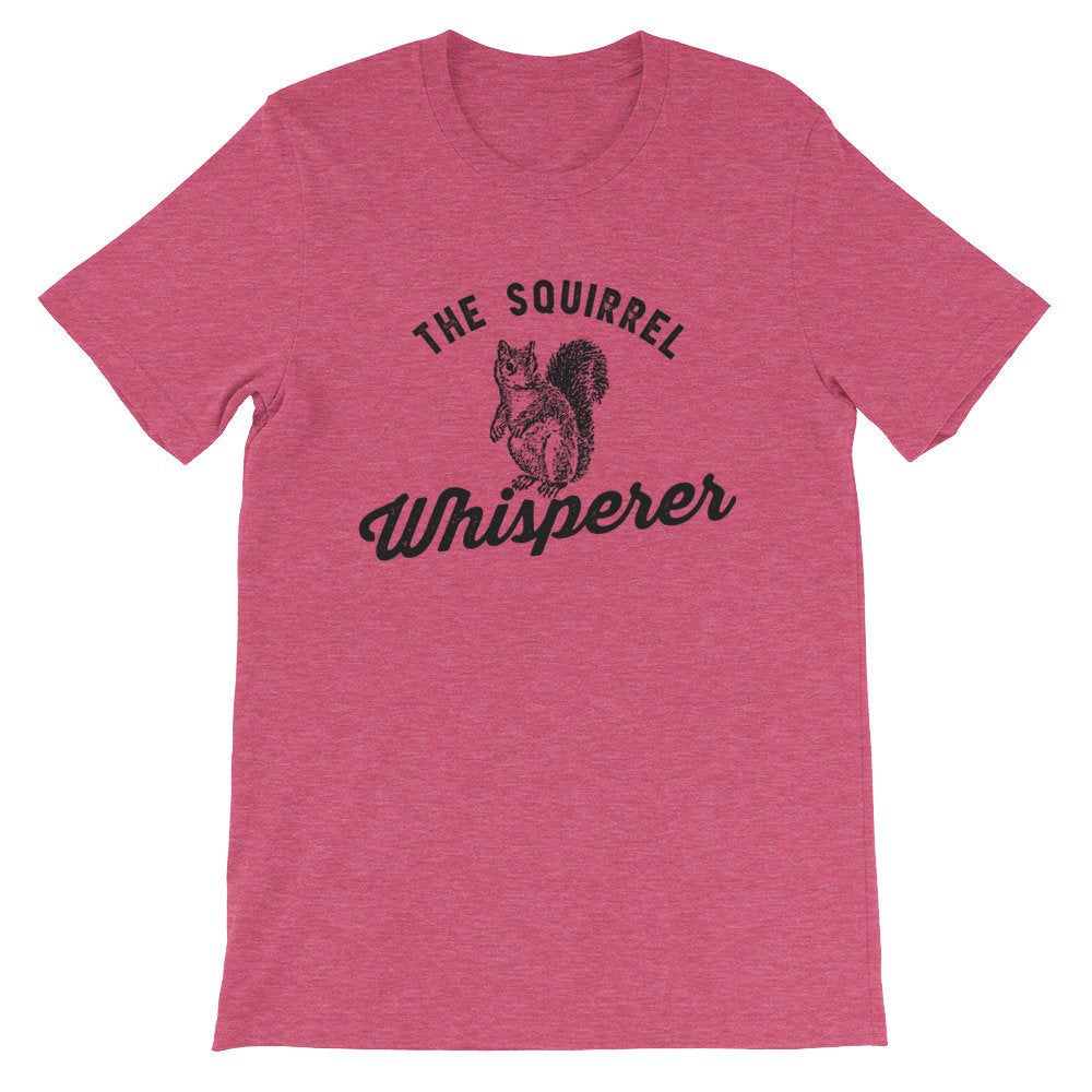 The Squirrel Whisperer Unisex Shirt - Squirrel Shirt, Squirrel Gift, Squirrel Accessories, Squirrel Girl, Squirrel Lover Gift - Stag & Peach Co