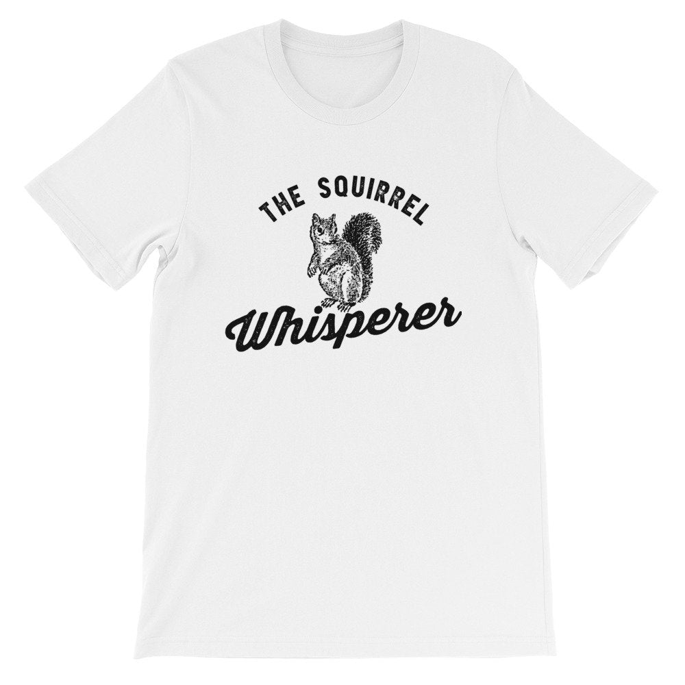 The Squirrel Whisperer Unisex Shirt - Squirrel Shirt, Squirrel Gift, Squirrel Accessories, Squirrel Girl, Squirrel Lover Gift - Stag & Peach Co