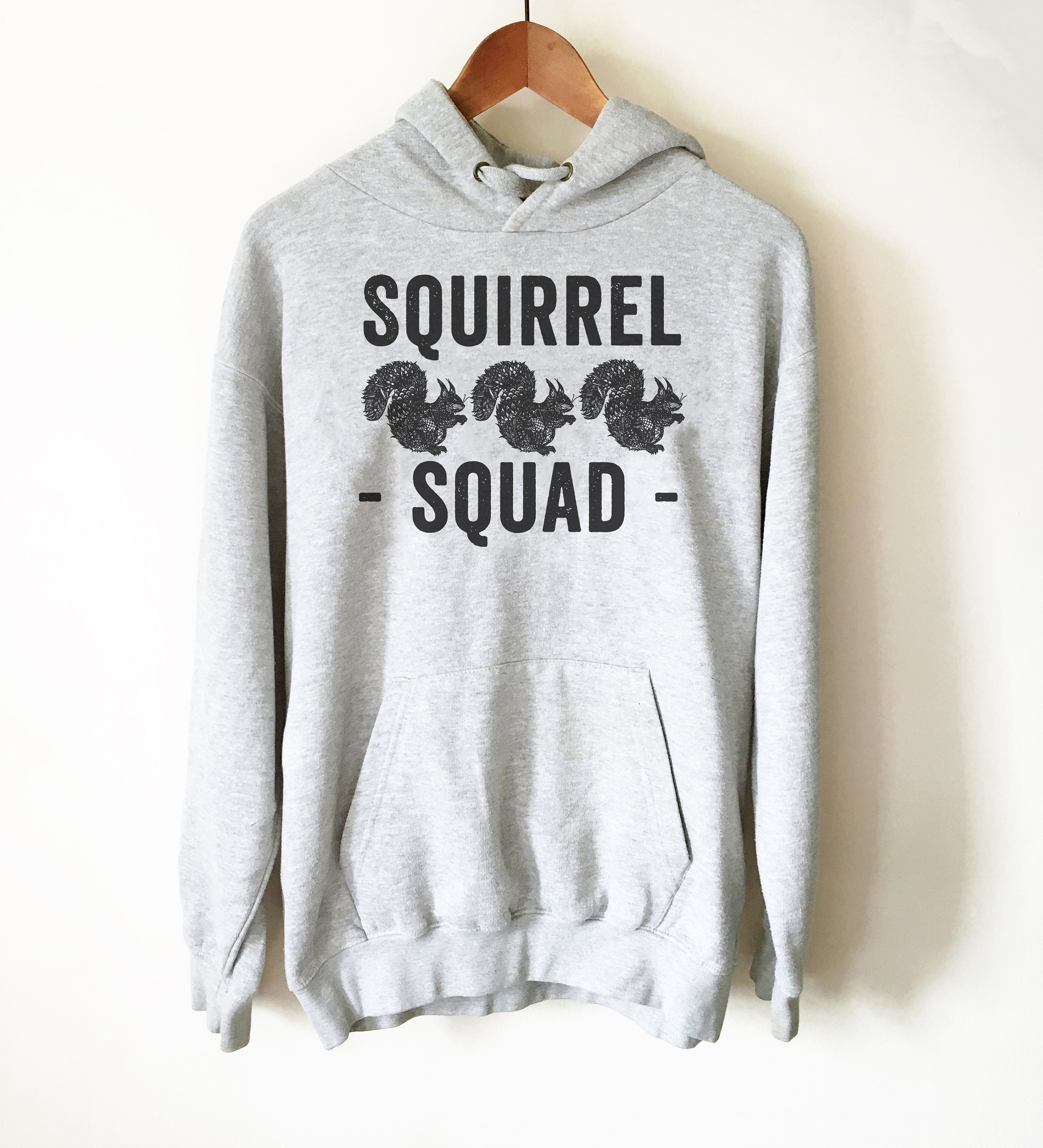 Squirrel Squad Hoodie - Squirrel Shirt, Squirrel Gift, Squirrel Accessories, Squirrel Girl, Squirrel Lover Gift
