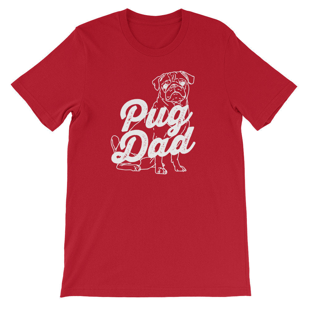 Pug Dad Unisex Shirt - Pug Shirt, - Stag & Peach Co