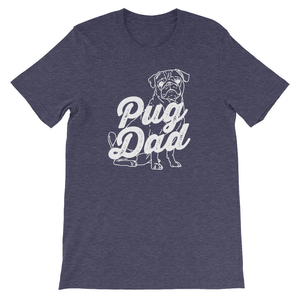 Pug Dad Unisex Shirt - Pug Shirt, - Stag & Peach Co