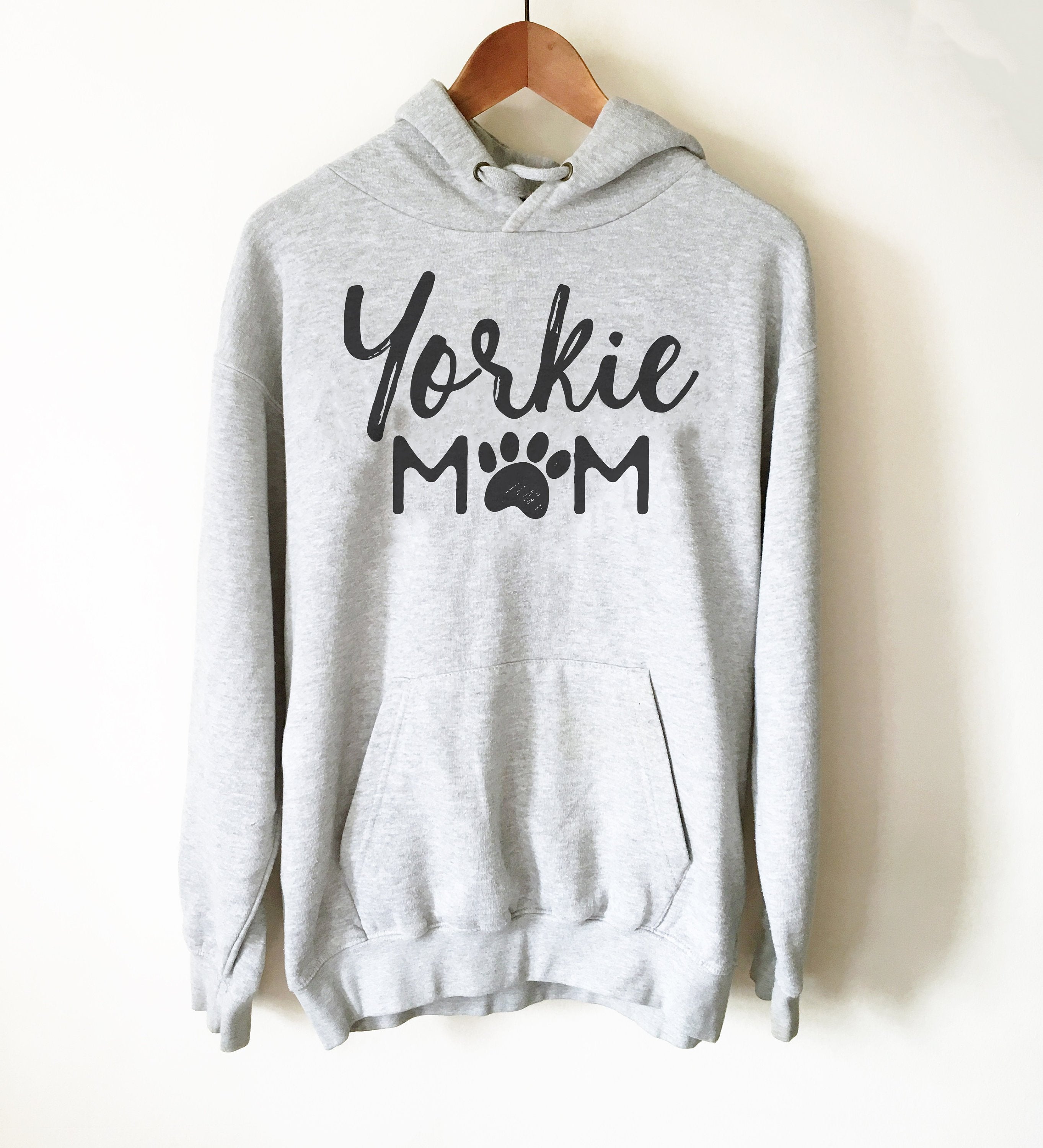 Yorkie Mom Hoodie - Yorkie Shirt, Yorkie Gifts, Yorkie Print, Yorkshire Terrier Gift, Yorkshire Terrier Shirt, Yorkie Owner - Stag & Peach Co