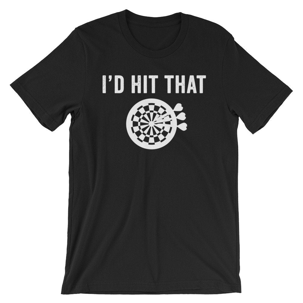 I’d Hit That Unisex Shirt - Darts Shirt, Dart Shirt, Darts, Sports Shirt, Championship Shirt, Team Tshirts, Bullseye Shirt, Coach Gift - Stag & Peach Co