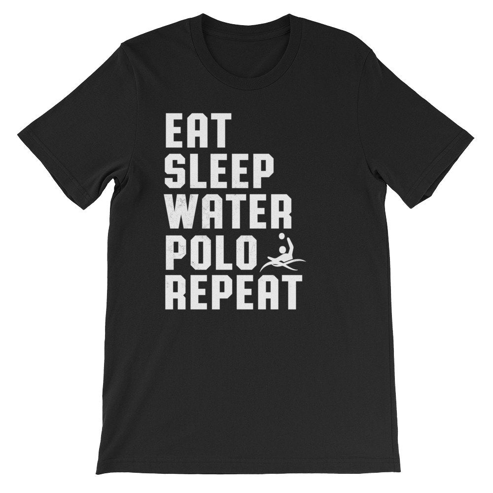 Eat Sleep Water Polo Repeat Unisex Shirt - Water Polo Shirt, Water Polo Gift, Polo Shirt, Polo Gift, Water Polo Player