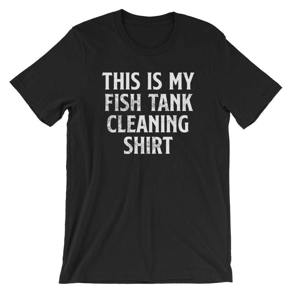 This Is My Fish Tank Cleaning Shirt Unisex Shirt - Aquarium Shirt, Fish Shirt, Fish Lover Gift, Tropical Fish Shirt, Pet Fish, Fish Tank - Stag & Peach Co