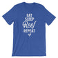 Eat Sleep Reef Repeat Unisex Shirt - Aquarium Shirt, Fish Shirt, Fish Lover Gift, Tropical Fish Shirt, Surfer Shirt, Diving Shirt
