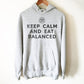 Keep Calm & Eat Balanced Hoodie - Dietitian Shirt, Dietitian Gift, Dietitian Shirt, Nutritionist Shirt,  RDN Shirt, Holistic Shirt
