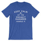 Keep Calm & Let The Project Manager Handle It Unisex Shirt - Project Manager Shirt, Manager Shirt, Funny Coworker Gift, Boss Gifts