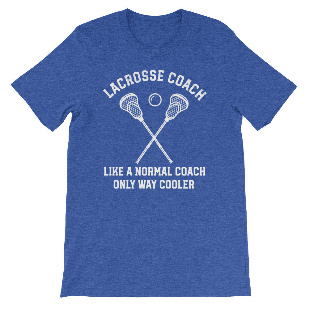 Lacrosse Coach Unisex Shirt - Lacrosse Shirt, Lacrosse Gift, Lacrosse Player, Lacrosse Coach, Lacrosse Team, Sports Shirt, Coach Gift - Stag & Peach Co
