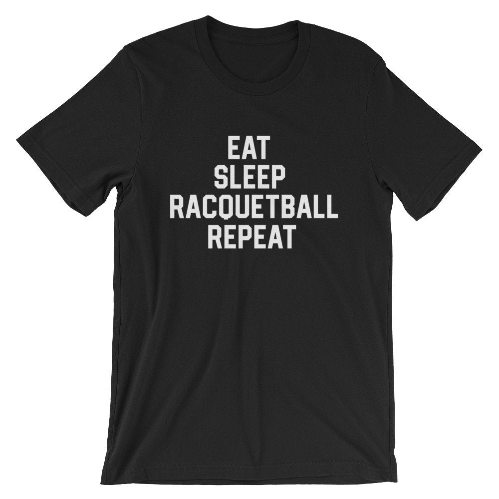 Racquetball Unisex Shirt - Racquetball Shirt, Racquetball Gift, Racquetball Player Shirt, Racquets Shirt, Racquets Gift, Squash Shirt - Stag & Peach Co
