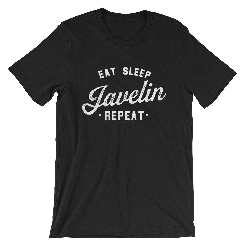 Eat Sleep Javelin Repeat Unisex Shirt - Javelin Shirt, Javelin Gift, Track And Field Gift, Throw Happy, Javelin Throw Shirt - Stag & Peach Co