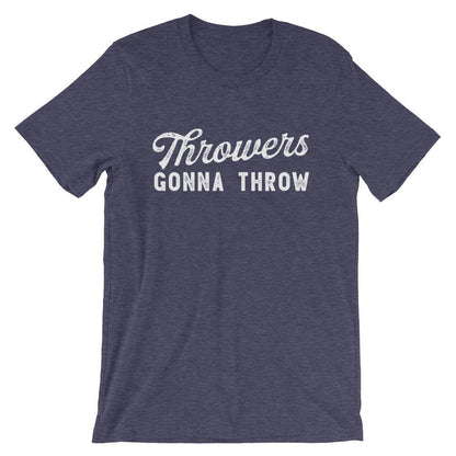 Throwers Gonna Throw Unisex Shirt - Discus Shirt, Discus Gift, Discus Thrower, Track and Field, Discus Throw, Javelin Thrower, Shot Put