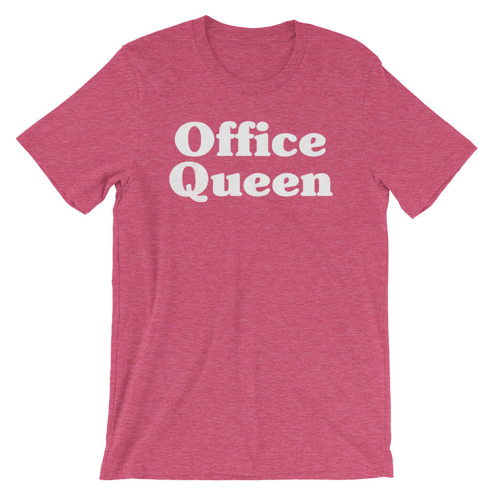 Office Queen Unisex Shirt -Receptionist Shirt, Executive Assistant, Medical Assistant, Boss Lady,  Medical Receptionist, Funny Coworker Gift