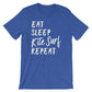 Eat Sleep Kite Surf Repeat Unisex Shirt - Kitesurf Shirt, Kitesurf Gift, Kite Surf Shirt, Kite Surf Gift, Kite Shirt, Beach Shirt