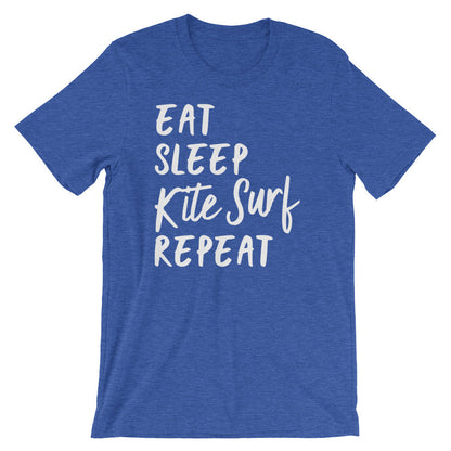 Eat Sleep Kite Surf Repeat Unisex Shirt - Kitesurf Shirt, Kitesurf Gift, Kite Surf Shirt, Kite Surf Gift, Kite Shirt, Beach Shirt