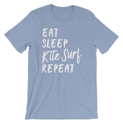 Eat Sleep Kite Surf Repeat Unisex Shirt - Kitesurf Shirt, Kitesurf Gift, Kite Surf Shirt, Kite Surf Gift, Kite Shirt, Beach Shirt