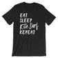 Eat Sleep Kite Surf Repeat Unisex Shirt - Kitesurf Shirt, Kitesurf Gift, Kite Surf Shirt, Kite Surf Gift, Kite Shirt, Beach Shirt