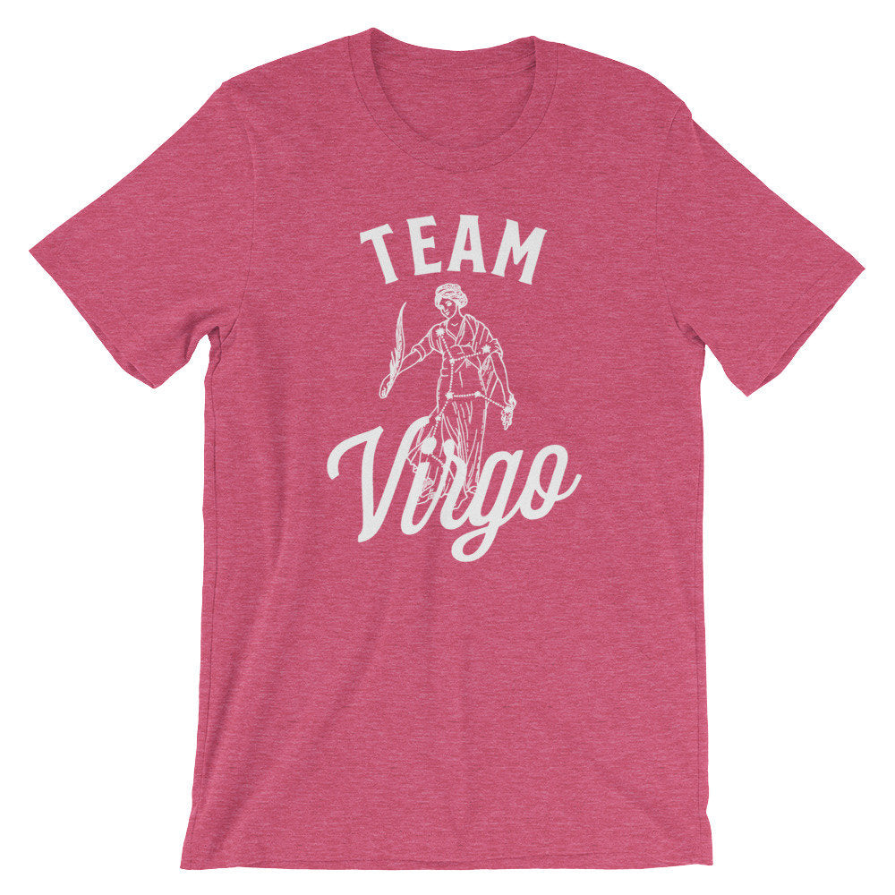 Team Virgo Unisex Shirt - Astrology Shirt, Astrology Gifts, Constellation, Astronomy Gifts, Horoscope, Zodiac Sign, Zodiac Shirt, Virgo Gift