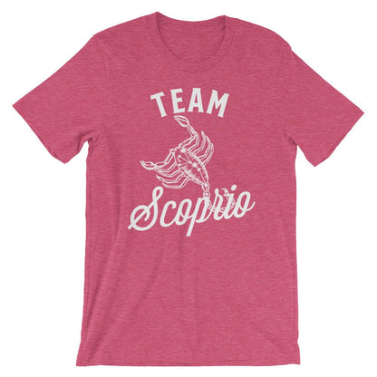 Team Scorpio Unisex Shirt - Astrology Shirt, Astrology Gifts, Constellation, Astronomy Gifts, Horoscope, Zodiac Sign, Zodiac Shirt,  Scorpio