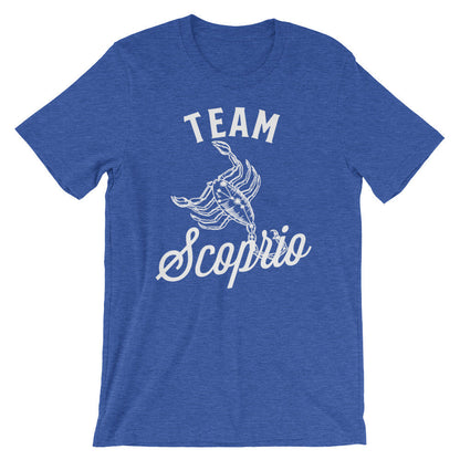 Team Scorpio Unisex Shirt - Astrology Shirt, Astrology Gifts, Constellation, Astronomy Gifts, Horoscope, Zodiac Sign, Zodiac Shirt,  Scorpio
