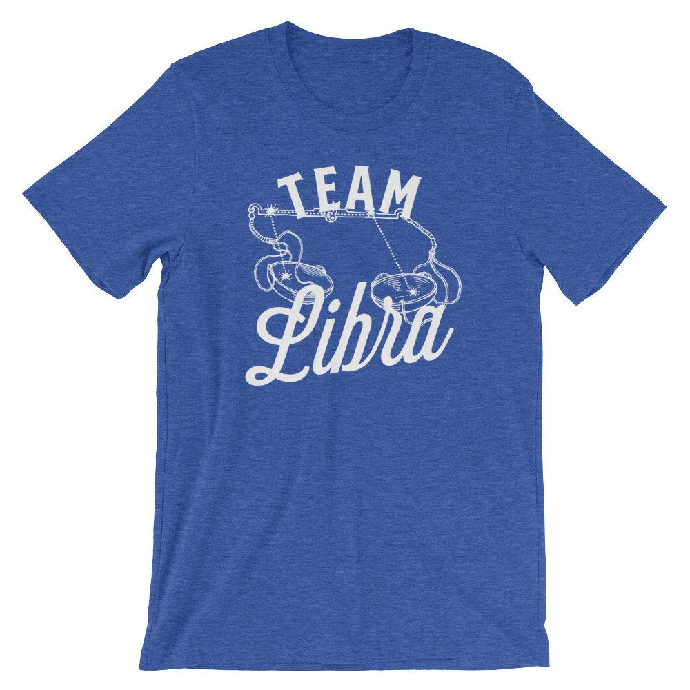 Team Libra Unisex Shirt -Astrology Shirt, Astrology Gifts, Constellation, Astronomy Gifts, Horoscope, Zodiac Sign, Zodiac Shirt, Libra Shirt