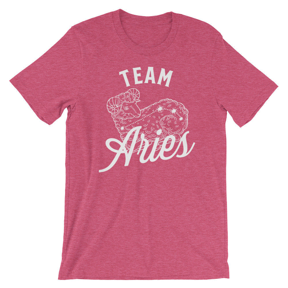 Team Aries Unisex Shirt -Aries Gifts, Astrology Shirt, Astrology Gifts, Constellation, Astronomy Gifts, Horoscope, Zodiac Sign, Zodiac Shirt