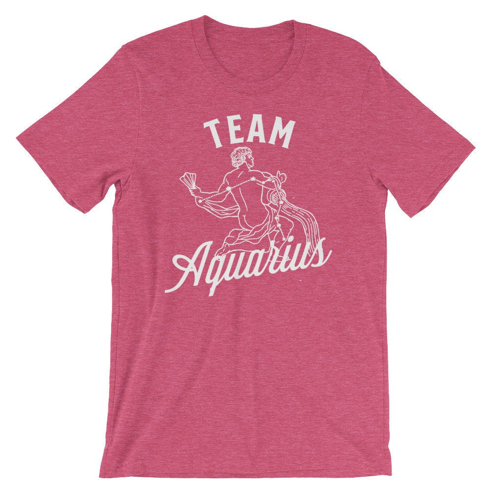 Team Aquarius Unisex Shirt -Astrology Shirt, Astrology Gifts, Constellation, Astronomy Gifts, Horoscope, Zodiac Sign, Zodiac Shirt, Aquarius
