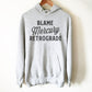 Blame Mercury Retrograde Hoodie - Astrology Shirt, Astrology Gifts, Constellation, Astronomy Gifts, Horoscope, Zodiac Sign, Zodiac Shirt